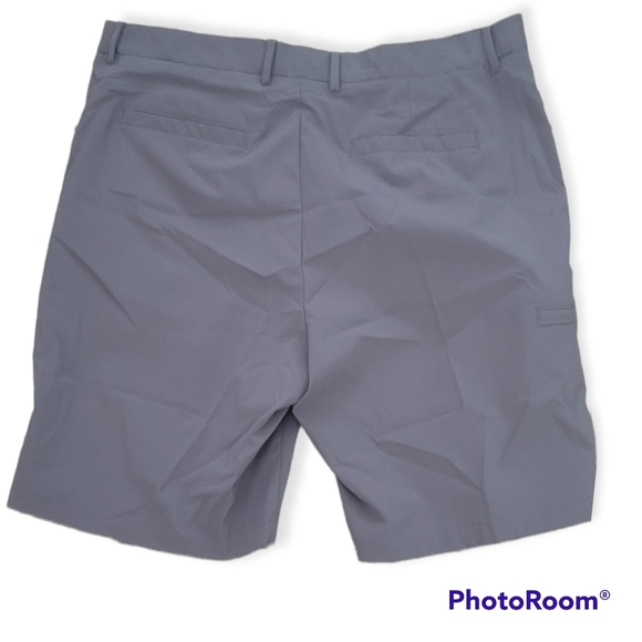 Greg Norman Men's Golf Shorts Gray Size 38 Polyester Spandex Blend. - Picture 3 of 4